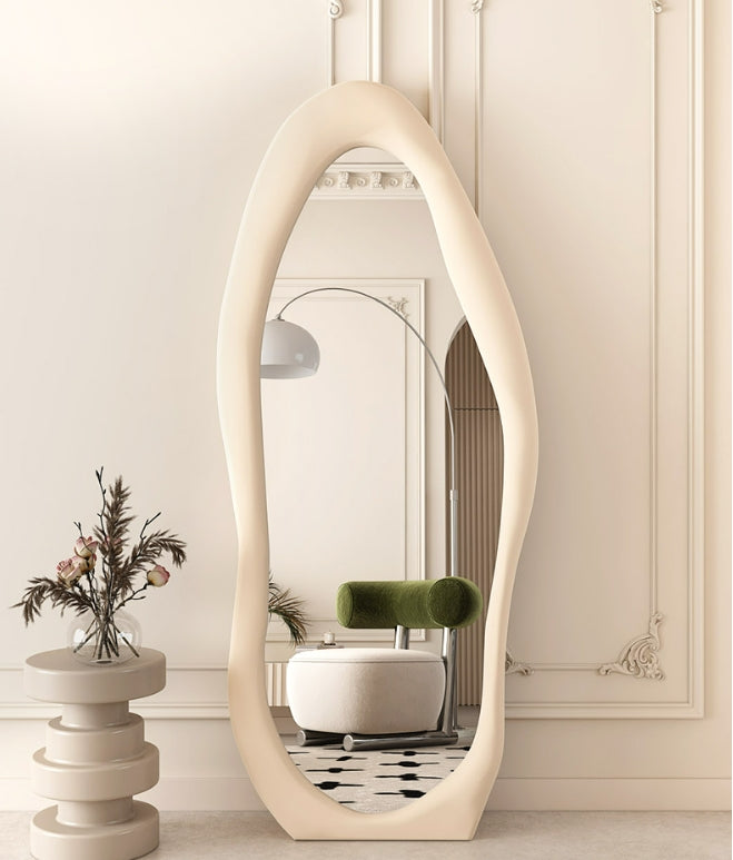 Flannel Mirror Off-White Full Length 170cm x 70cm
