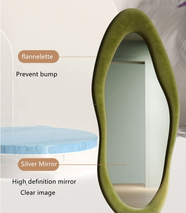 Flannel Mirror Off-White Full Length 170cm x 70cm