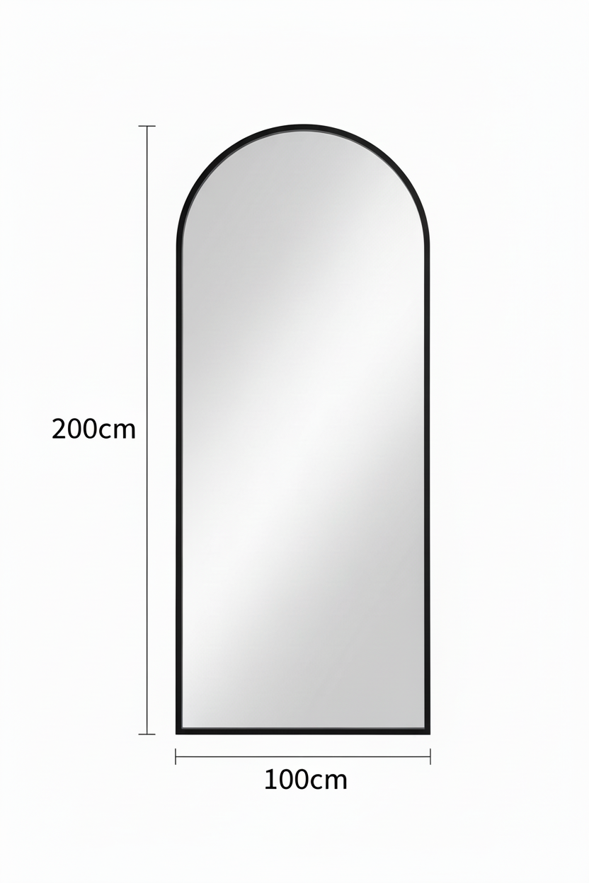 Full-Length Arched Mirror - Wider